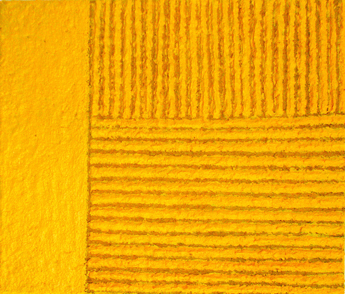[유화 그림액자] HOME yellow 53 x 45.5cm (주문제작)