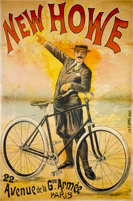 [인테리어 그림 액자 판넬]프랑스 빈티지 포스터 광고9 자전거
