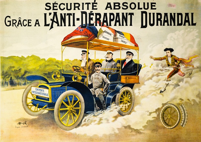 [인테리어 그림 액자 판넬]프랑스 빈티지 포스터 광고19 자동차