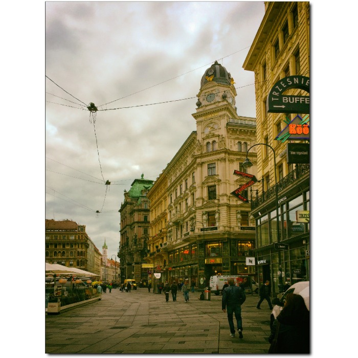 사진 캔버스액자 판넬/도시풍경 비엔나1/아트 인테리어 포스터